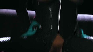 Check out kenzie taylor in this captain marvel parody scene