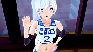 team rwby girls get creampied during intense workout pov