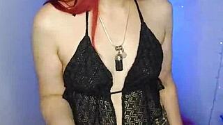 Your wife is the boss's slut secretary, bent over for domination with toys and jerk off instructions close up.