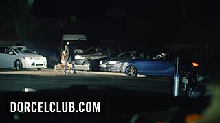 Exclusive Swinger Party On Public Parking With Bent Over Doggystyle