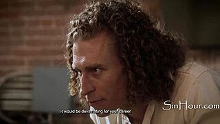 desperate actress fucks casting director on sofa for role brunette slut rough