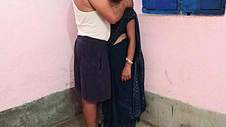 hot indian stepmom gets fucked by stepson in tight pussy, punished with ass fucking, pakistani aunty calls friend for more