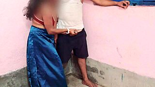 hot indian stepmom gets fucked by stepson in tight pussy, punished with ass fucking, pakistani aunty calls friend for more