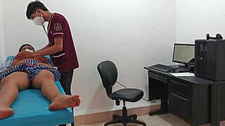 perverted doctor fucks horny 18 year old teen pussy in hospital