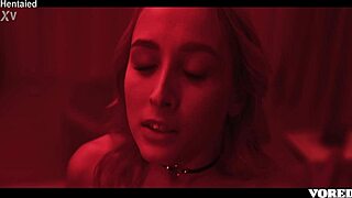 girl has rough lesbian sex with roommate, fingering and scissoring her