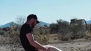 Risky Roadside Sex Caught in Public with Hot Couple