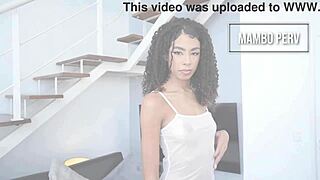 very slim asian-brazilian ob honey fucked by 3 huge cocks