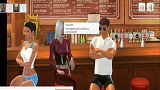 Yareel Plays The Mexican Game In 3D With Jaqueline