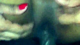 Ebony Amateur Drilled With Toys In Hidden Fantasy