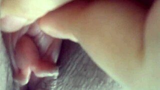 Wow, Look at That Big Clit Pulsing in Homemade Tease. Can't Believe How It Throbs on Camera!