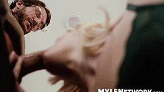 Naughty Lindsey Lakes And Venus Valencia Seduce Guy Into Intense Threesome