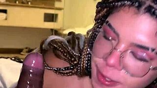 Dotado fode no pelo com a vicky menage e a sofie lollipop