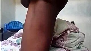 Amateur Spoils Kitchen With Wet Pussy In Cucumber Contest