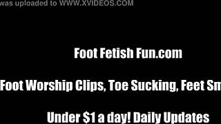 Our sore feet need femdom massage?