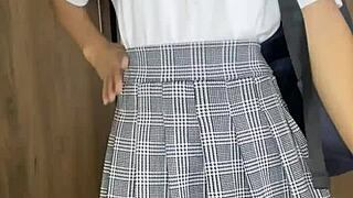 Can You Handle This Petite Schoolgirl's Nude Body?