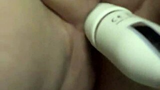 Oh wow, my fat wife uses dildo on the dryer! It's so sexy!