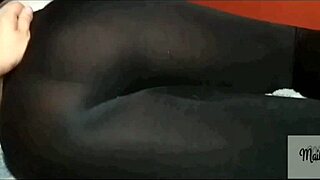 Will My Friend In Tight Leggings Let Me Record Her All Night?