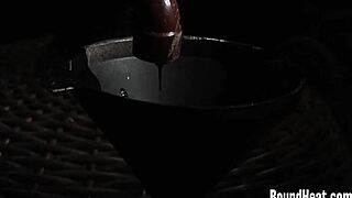 Two Slaves In Silk Underwear Pleasing Their Mistress!