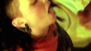 cum in my mouth and all over my face