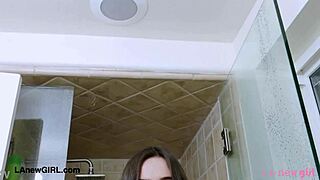 Elegant czech model enjoys sensual bath with daddy and uncle