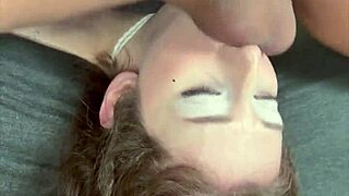 British Amateur Endures Most Extreme Deepthroat Facefuck of 2025