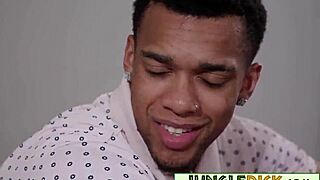 busty milf tricks her daughter's hot black boyfriend into bed