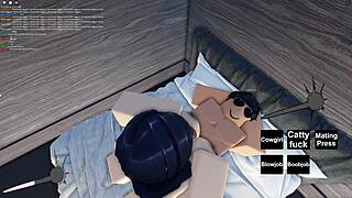 Slutty Roblox Girl Gets Fucked