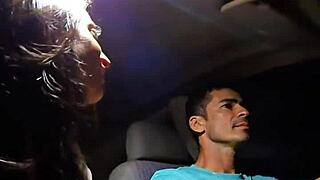 Did I Just Have Sex with a Friend in a Car? Wild Brazilian Ride During a Lift!