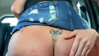 Morena Safada Sentou No Magrelo