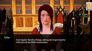 my new family 98 with teen girl in homemade game