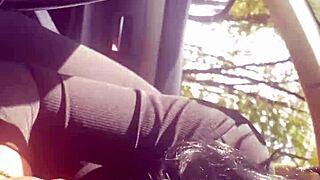 Adventures of milfycalla ep 4 need a ride... huge slut ass worshiping in public! 😏