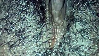 i rip my clothes and play with my ebony pussy, making it drip with orgasm