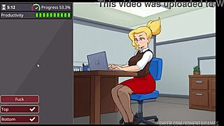 Hentai game barely working reveals level 1 complete scenes.