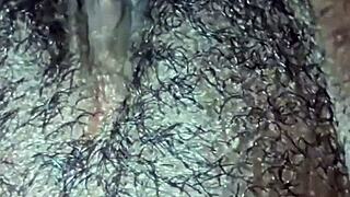 i rip my clothes and play with my ebony pussy, making it drip with orgasm