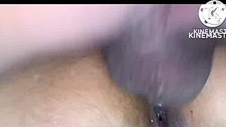 Indian guy receives hard anal blowjob