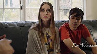 Therapist Says 'This Is A Safe Space!' As Laney Grey And Ricky Spanish Engage In Taboo 3some With Teacher Watching!