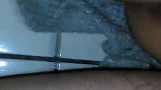 Sexy footjob leads to cum on feet
