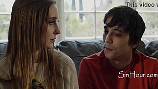 Therapist Says 'This Is A Safe Space!' As Laney Grey And Ricky Spanish Engage In Taboo 3some With Teacher Watching!