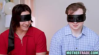 Step Moms Lead FOURSOME FUCK with Virgin Step Sons in Taboo Group Action