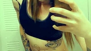 hot tranny touchin her clitty, slut