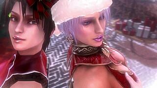 Video Game Sluts Compilation POV with Big Tits Ass Blowjob Rough