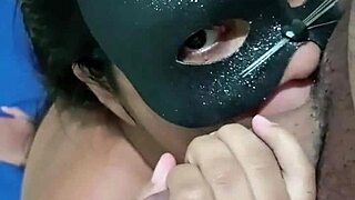 my wife gives blowjob then rides cock