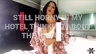 A New Vibrator Maxines Taken Her Time Testing Her New Sex Toy