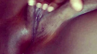 Chubby Amateur's Shaved Pussy Close-Up