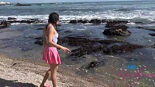 cruising coast with brianna arson getting public head pov