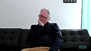 Horny Senior Is Fucking A Topmodel With Big Natural Tits, Cum In Mouth, And Kissing.