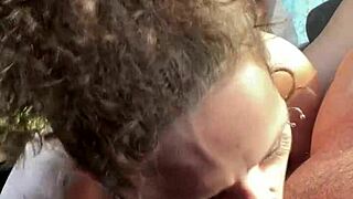 busty petite 18+ hooker gets fucked in public & then begs for a facial