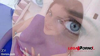 Can Mea Melone And Lucia Denvile Handle This Intense Anal DP After Toying Asses?
