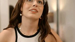 petite chanel camryn relaxes with scissoring from alexis tae