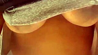 mamei flaunts her big saggy tits